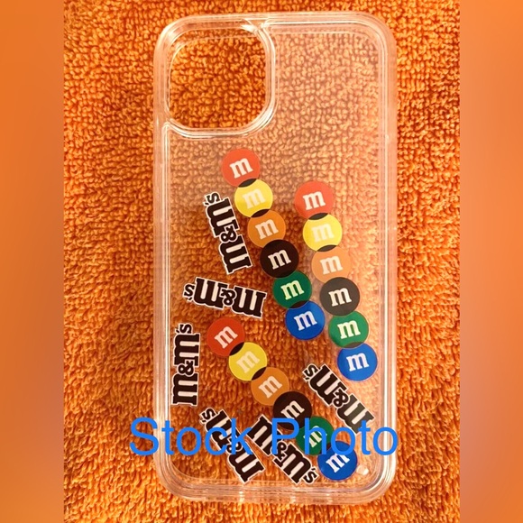 New M&M’s Floating Candy Liquid iPhone (12, 13, 14 Pro Max) Case - Picture 11 of 11